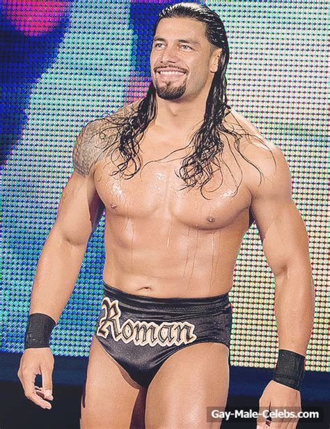 Roman Reigns Shirtless And Bulge Photos Gay Male Celebs