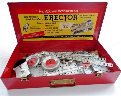 The Famous Vintage 4 12 Gilbert Erector Set By Energyforthesoul