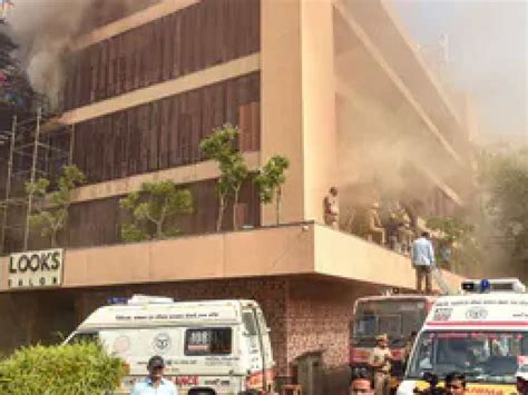 Lucknow Fire Probe Finds Old Bsnl Building Repurposed To Build Levana