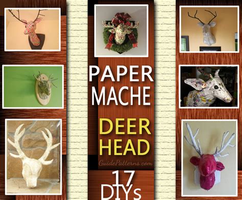 Helpful advice, inspiring examples we explain what headed paper is and what characteristics it should have, and then show you some great. 17 Paper Mache Deer Head DIY Instructions | Guide Patterns