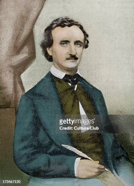 Edgar Allan Poe In 1849 American Author And Poet 19 January 1809