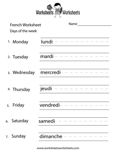 Image from http://www.worksheetsworksheets.com/images/worksheets/french ...
