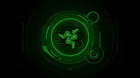 Gaming Series Green Logo Razer Snake Hd Wallpaper Wallpaperbetter