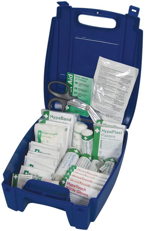 Bsi Catering First Aid Kit Small Blue Box Catering Products Direct