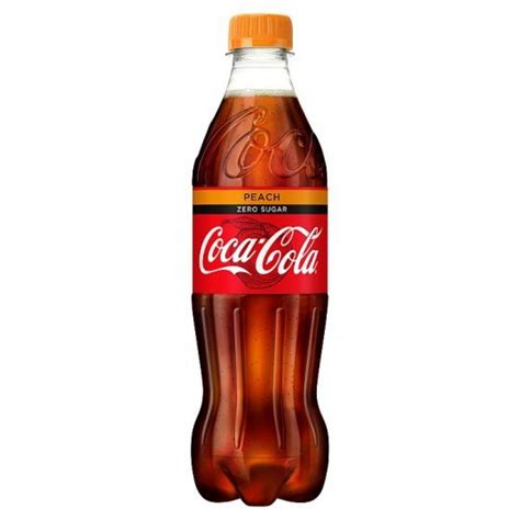 Coca Cola Zero Peach 500ml Approved Food