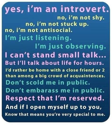 Maybe i'm not an introvert per se, i'm not sure. Favorite Inspiring Quotes ~ Am I an Introvert or Extrovert ...