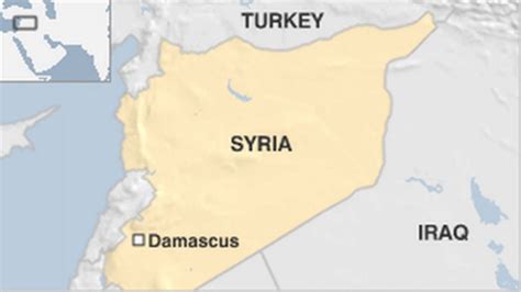 Syria Government Site In Damascus Hit By Huge Bomb Bbc News