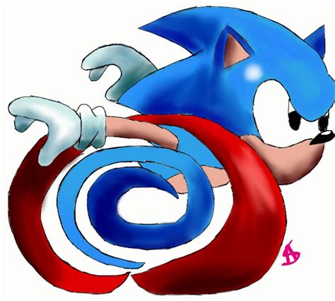 Sonic Mania Running Hd By Spine Of Hedgehog On Deviantart