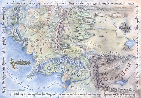Download Original Size Middle Earth Map 1233580 Hd Wallpaper
