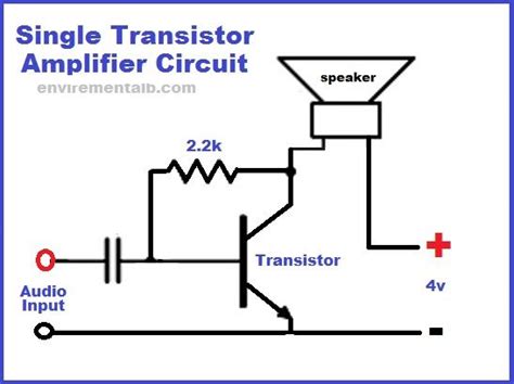 Transistor Amplifier Circuit Simple