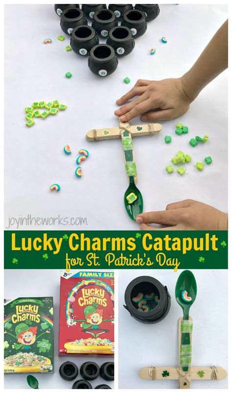 Lucky Charms Catapults For St Patricks Day St Patrick Day