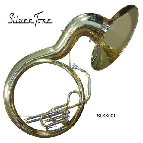 Tuba Sousafon Silvertone Laqueada 26 Pulgadas Slss001 Ssh 100l