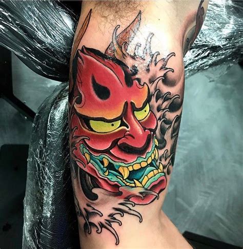 Love how just this single technical innovation moves it from a regular mask into unusual and innovative. 101 Amazing Hannya Mask Tattoo Designs! | Outsons | Men's ...