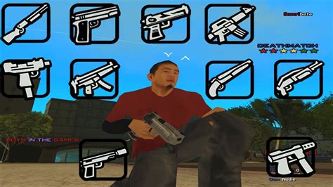 Low Poly Weapon Pack Para Gta San Andreassampmtapc And Android Youtube