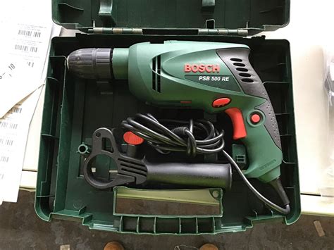1pcs electric hand drill hammer trigger switch speed control for bosch series. Electric Hand Drill, BOSCH 500watt, Not Tested