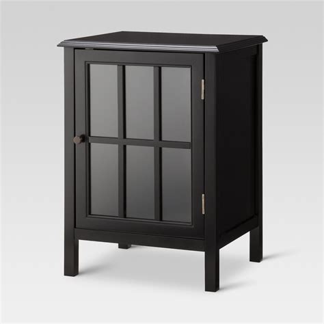 Check spelling or type a new query. Windham One Door Accent Cabinet - Threshold, Black ...