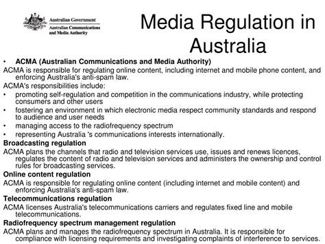 Ppt Regulation Of Media Powerpoint Presentation Free Download Id