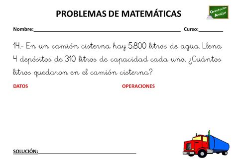 ColecciÓn De Problemas De MatemÁticas 3 º Primaria 15 Orientación