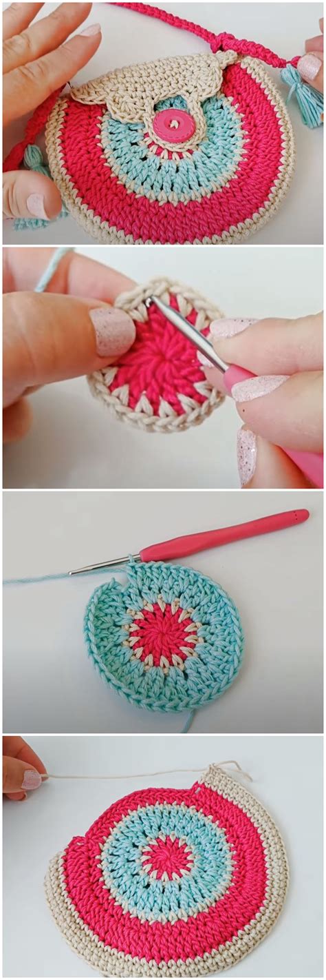 How To Crochet Small Bag Easily - Crochet Ideas