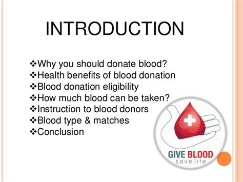 The process employs the use of sterile equipment for every donor. blood donation & its importance