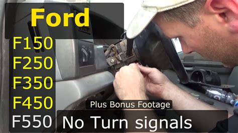 Turn Signal Switch Ford F F F F F Plus Bonus Footage