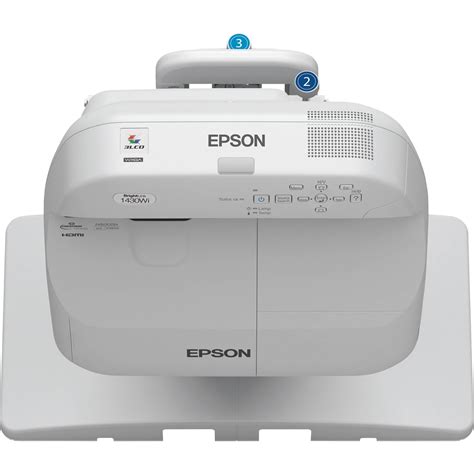 Epson Brightlink Pro 1430wi Interactive Wxga 3lcd V11h665520 Bandh