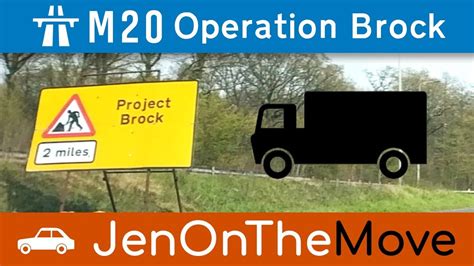 Operation Brock Using The M20 As A Lorry Park Youtube