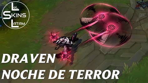 Draven Noche De Terror Previsualización League Of Legends Youtube