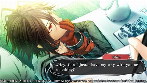 Amnesia Memories Latest Screens Introduce Shin Capsule Computers