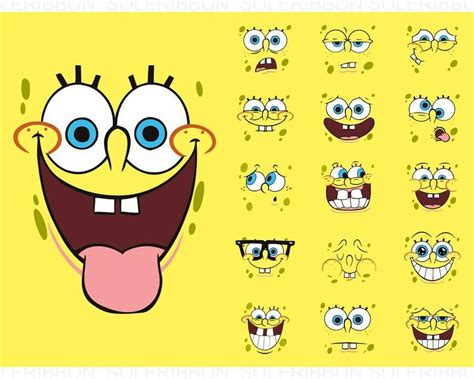 Spongebob Faces Spongebob Cartoon Spongebob Patrick Spongebob