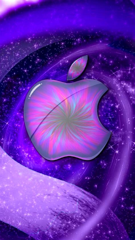 Purple Apple Space Logo Wallpapers 640 X 1136 Wallpapers Available For