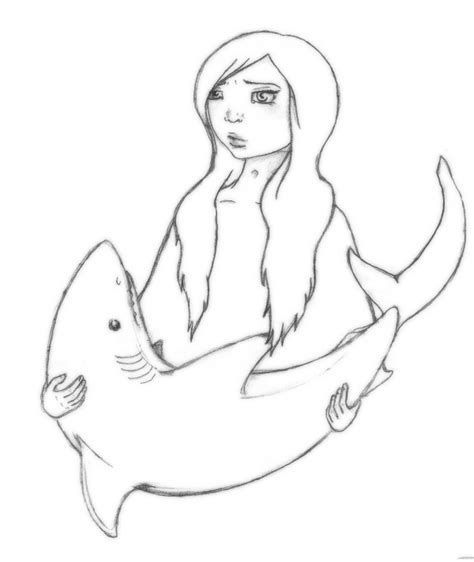 Shark Girl By Glamrockcephalopod On Deviantart