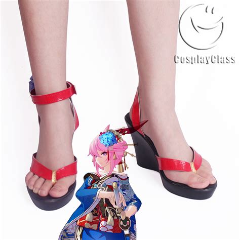 Houkai Impact 3 Yae Sakura Cosplay Shoes Cosplayclass