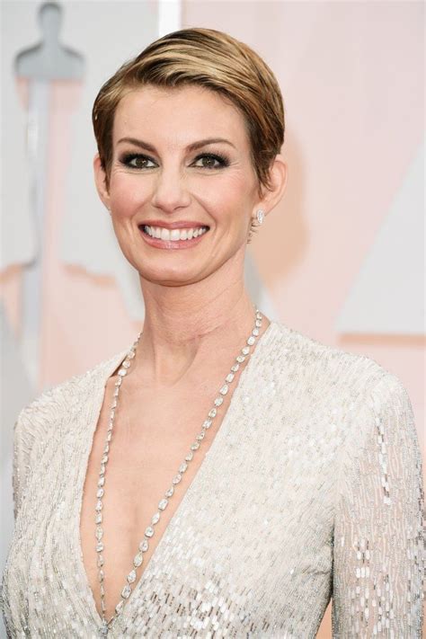 Faith hill with her short hair 8x10 picture celebrity print. Oscars 2015: Faith Hill's Extra-Punctuated Pixie | Short ...