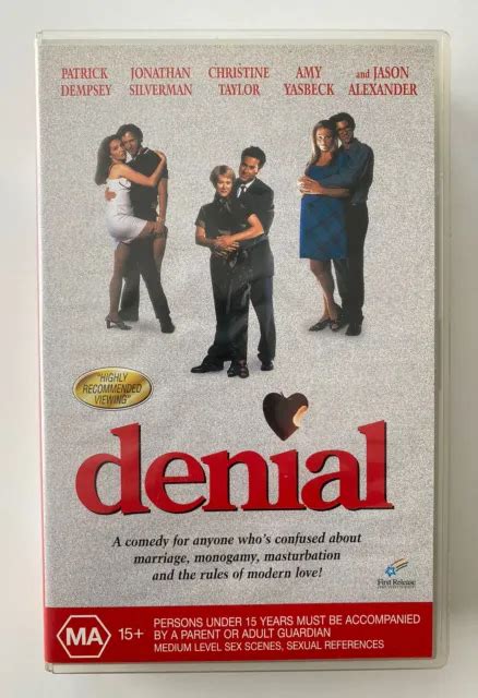 Denial Aka Something About Sex [vhs] First Release 1998 Ex Rental Video Tape 10 88 Picclick