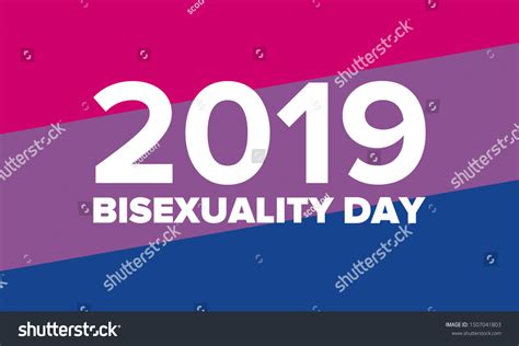 celebrate bisexuality day bisexual pride bi stock vector royalty free 1507041803