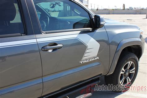 2015 2016 2017 Toyota Tacoma Storm Upper Door Panel Accent Trim Decal