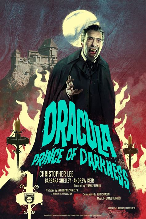 Dracula Prince Of Darkness Poster Mondo