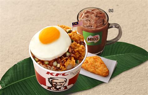 • breakfast cereal with the delicious milo flavour • with carbohydrates and fibre to provide your kids energy • best served with 125ml of full cream milk for one serving • contains approximately 16 servings • store in a cool dry place. Harga Sambal Rice Bowl - KFC Breakfast - Senarai Harga ...