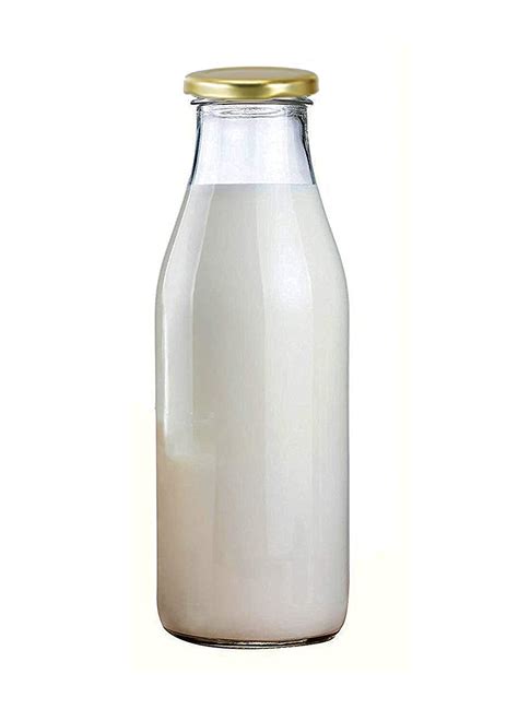 Pure Source India Glass Watermilk Bottle With Airtight Cap 1 Ltr
