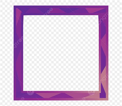 Purple Beauty Clipart Vector Beautiful Purple Border Border Square