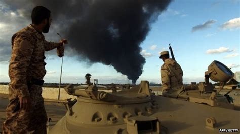 Libyan Army Agrees Partial Ceasefire With Militias Bbc News