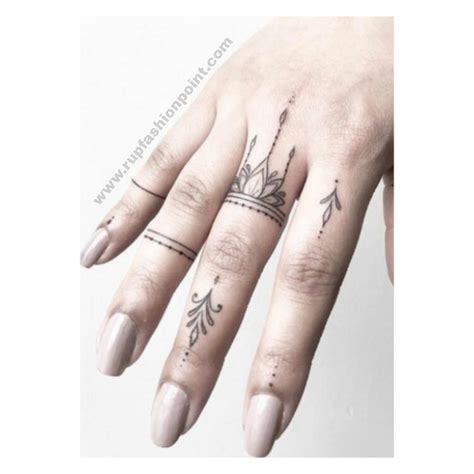 finger mehndi designs | Tiny finger tattoos, Finger tattoo for women, Tattoos for women small