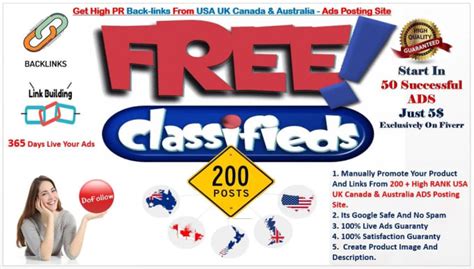 Post Your Ads In Top Rank Classified Ads Posting Site In Usa By
