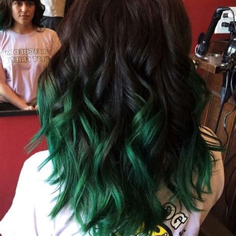 If your hair has already turned green from the pool, don't worry. 18 Gorgeous Green Hairstyles - Reviewtiful