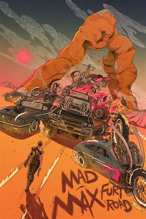 Mad Max Fury Road Poster Behance