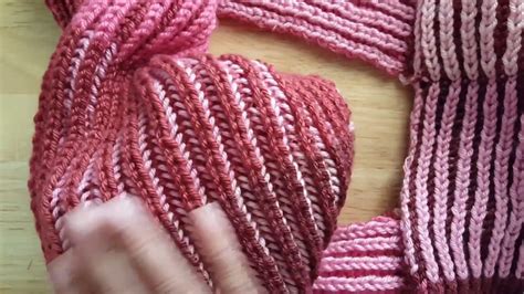 How To Knit Color Brioche Stitch A Knittycat S Knits Tutorial Youtube