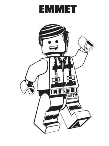 It is guaranteed fun for kids! Kids-n-fun.com | 13 coloring pages of Lego movie 2