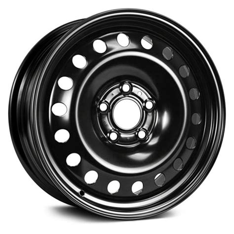 Rt 18 Steel Wheel 5 Lug X48527 Wheels Black Rims