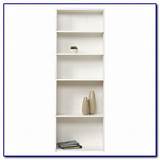 Sauder 5 Shelf Bookcase White Images
